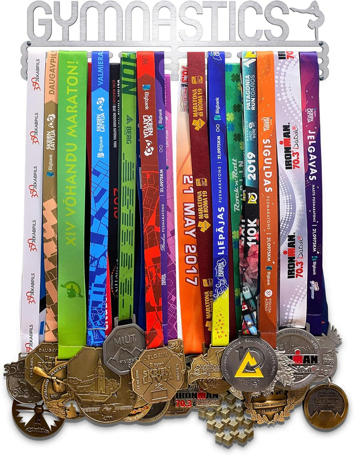 United Medals Gymnastics Medaillenhalter Stahl | Medaillen Aufhänger | Medal Hanger Holder Display R