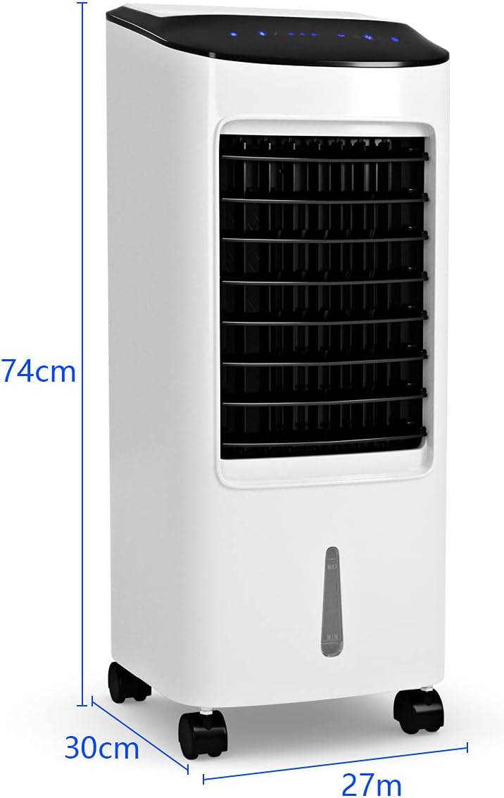 GOPLUS 4 in 1 Luftkühler mit Wasserkühlung, mobiler Ventilator mit 3 Modi & 3 Sufen, 7L Wassertank,