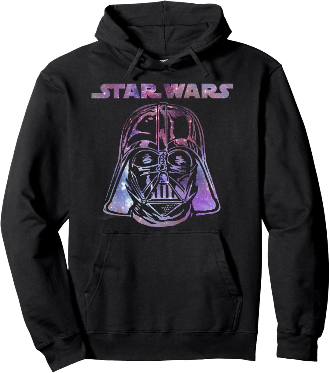 Star War Darth Vader Galaxy Logo Portrait Pullover Hoodie