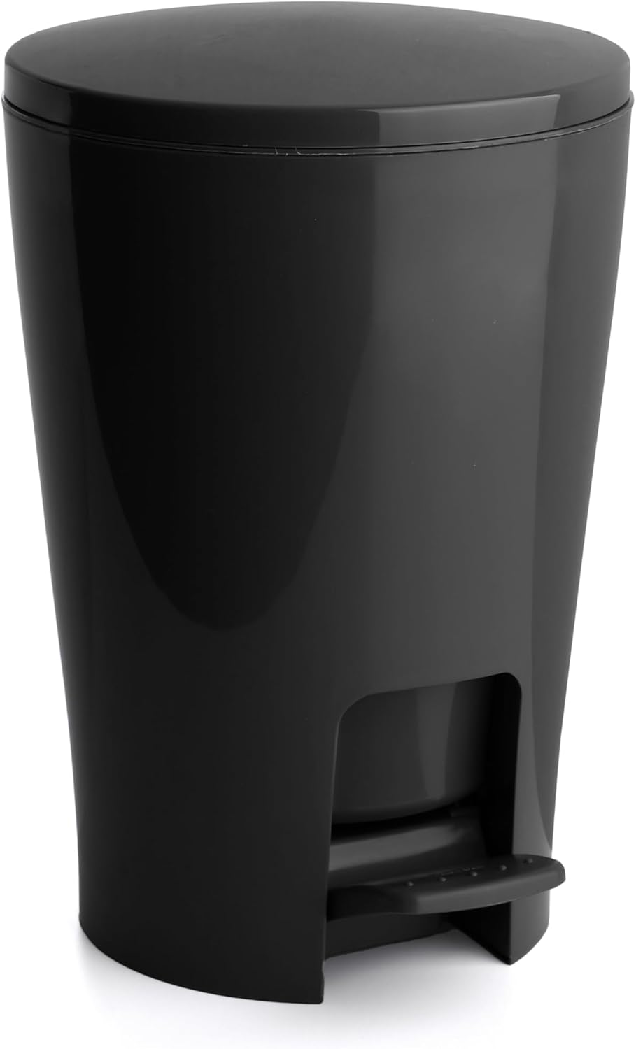 TATAY Badezimmer Mülleimer mit Pedal Diabolo 5L | Herausnehmbarer Inneneimer mit Griff | Praktisches