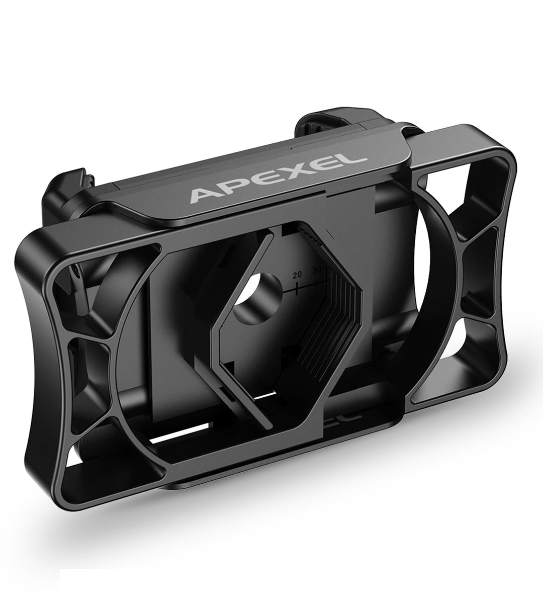 APEXEL Universal Spektiv Handy Adapter,Kompatibel mit Fernglas Binokulares Monokular Spektiv und Mik