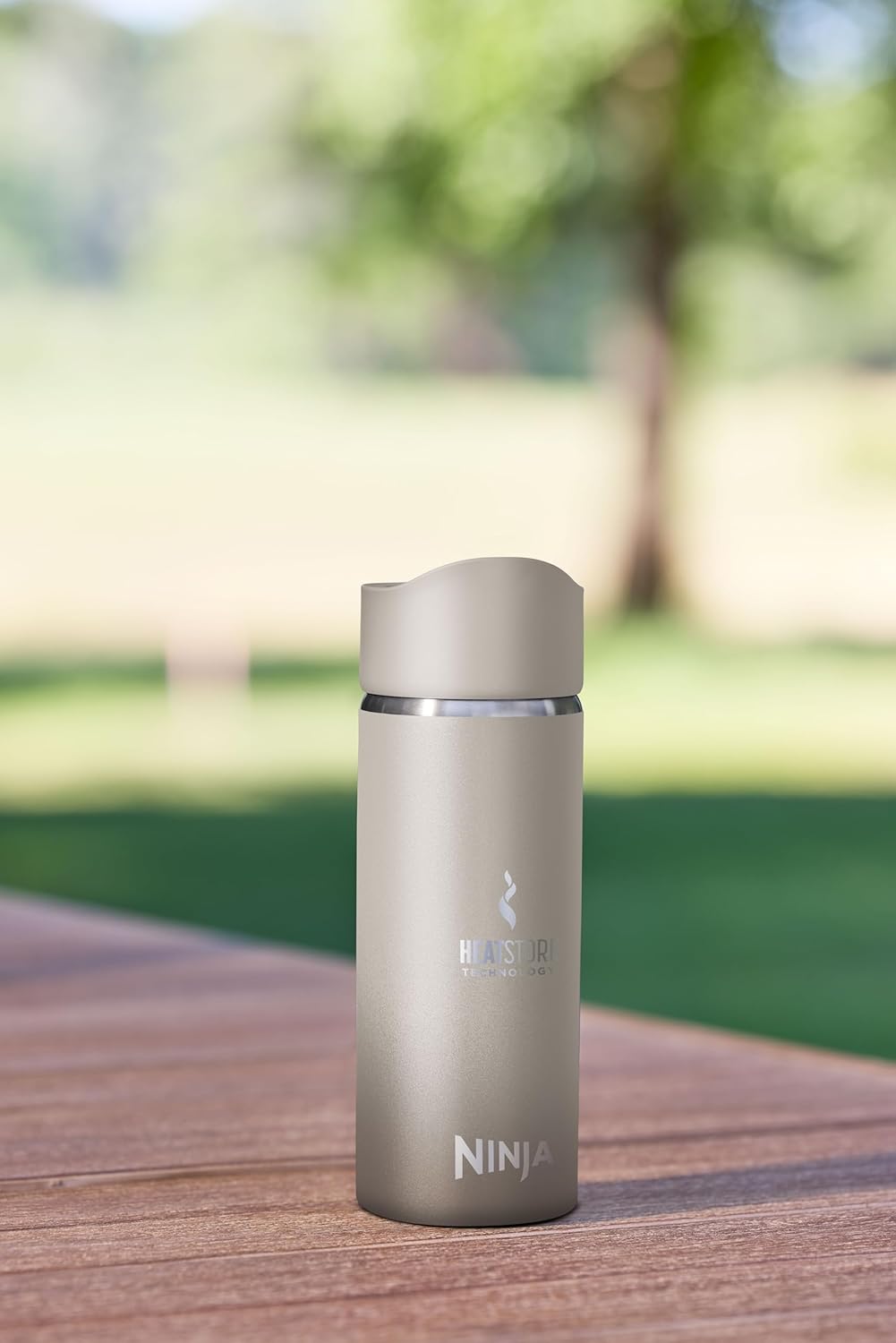 Ninja 400 ml Sip Perfect Trinkflasche für Heissgetränke, BPA-frei, spülmaschinenfest, Thermosflasche