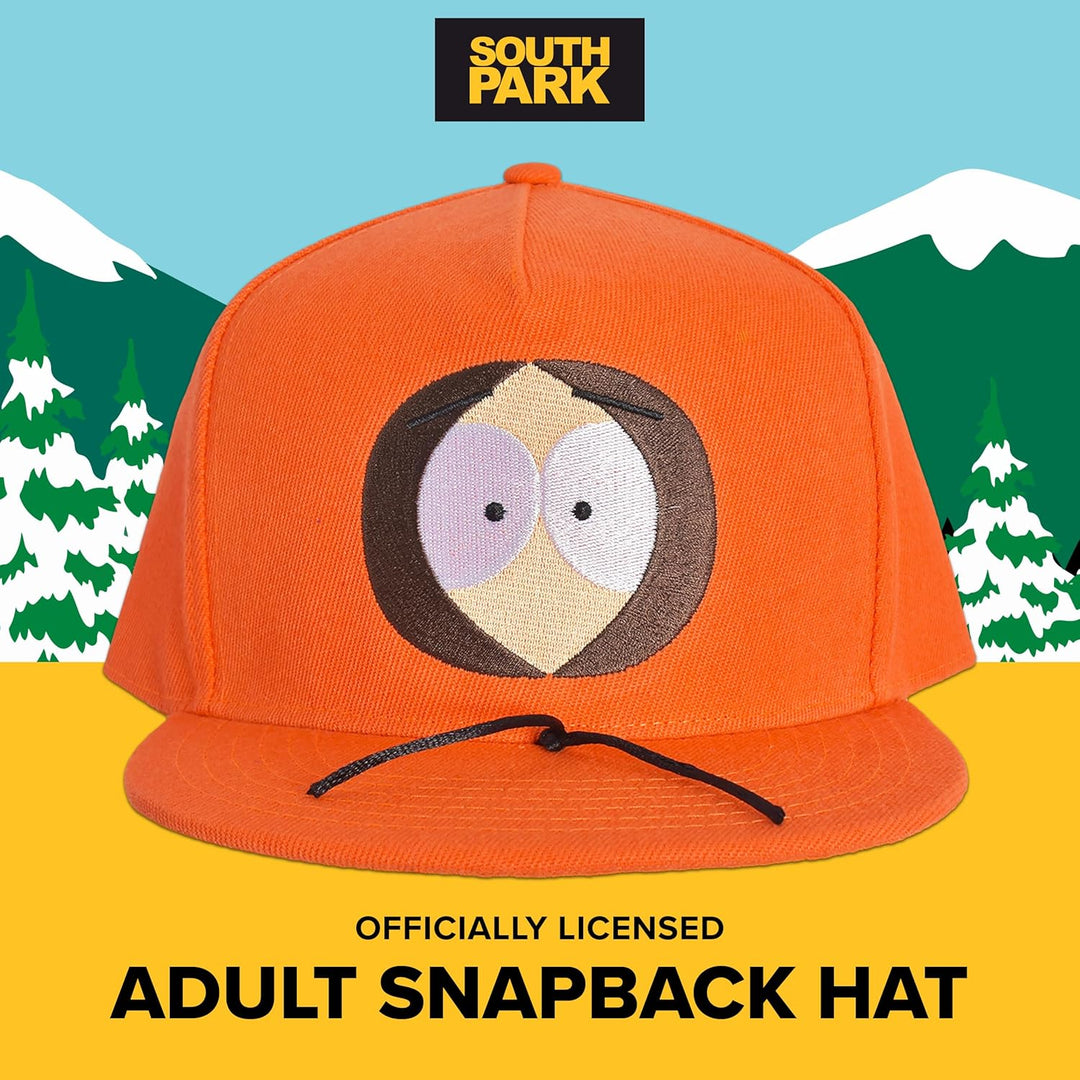 Concept One Unisex South Park Cap, Adjustable Snapback Baseball Hat with Flat Brim Baseballkappe, Ke