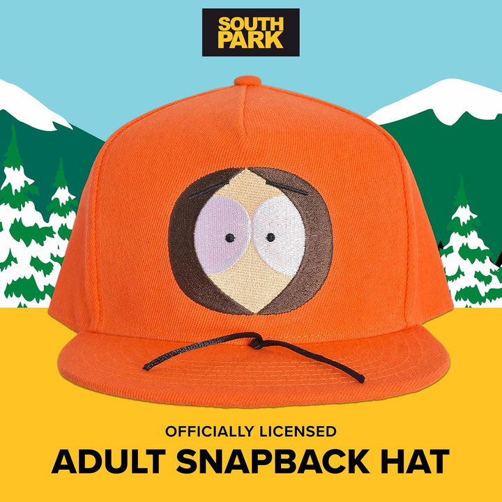 Concept One Unisex South Park Cap, Adjustable Snapback Baseball Hat with Flat Brim Baseballkappe, Ke