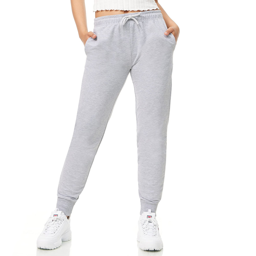 ROSS CAMP Jogginghose Damen - Sporthose Frauen Baumwolle, Trainingshose Fitness High Waist, Sweatpan