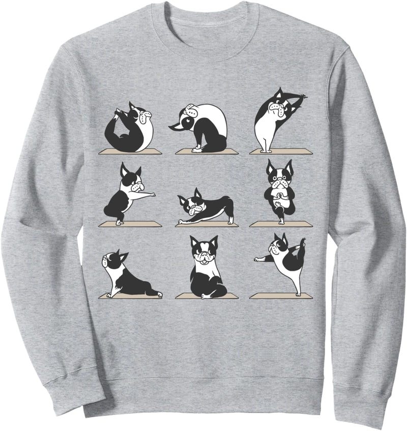 Boston Terriers Yoga Sweatshirt