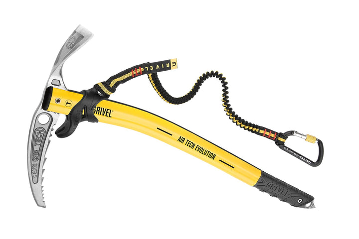 Grivel Air Tech Evolution T Länge 58 cm (with Long Leash) gelb 58cm, 58cm
