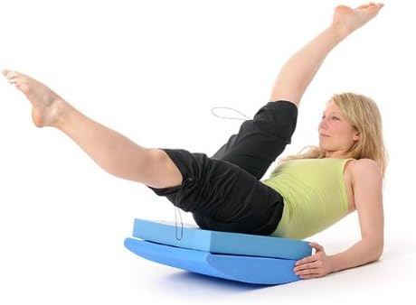 Airex Gymnastikmatte / Balance-Pad (3 Farbvarianten), SoftX Koordinationswippe, azul