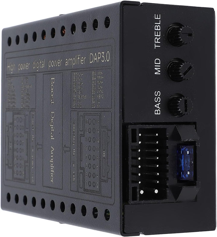 Stabiler Auto-DSP-Verst?rker der Klasse AB, DC12V-Auto-Leistungsverst?rker Soundsysteme, 2/4-Ohm-kom