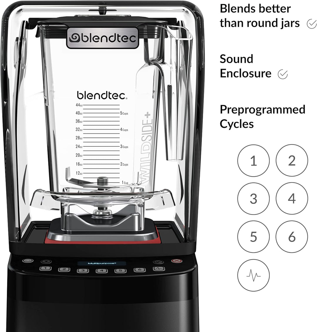 Blendtec Stealth Mixer inkl. 2 Mixbehälter Professional 885