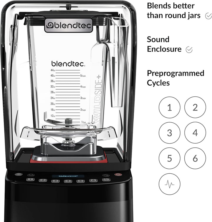 Blendtec Stealth Mixer inkl. 2 Mixbehälter Professional 885