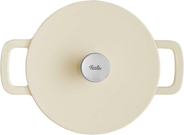 Fissler Moments Collection / Emaillierter Gusseisen-Bräter, rund (Ø 20 cm) Cast-Iron Topf, Cocotte A