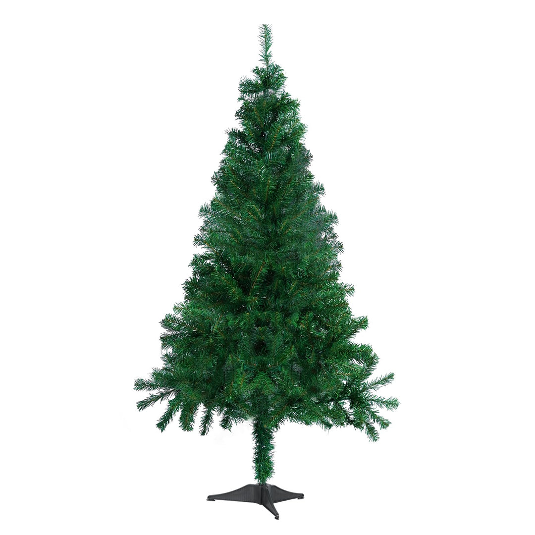 CCLIFE Künstlicher Weihnachtsbaum Nordmanntanne, 120cm, 225 Astspitzen, Tannenbaum Klein, Spritzguss