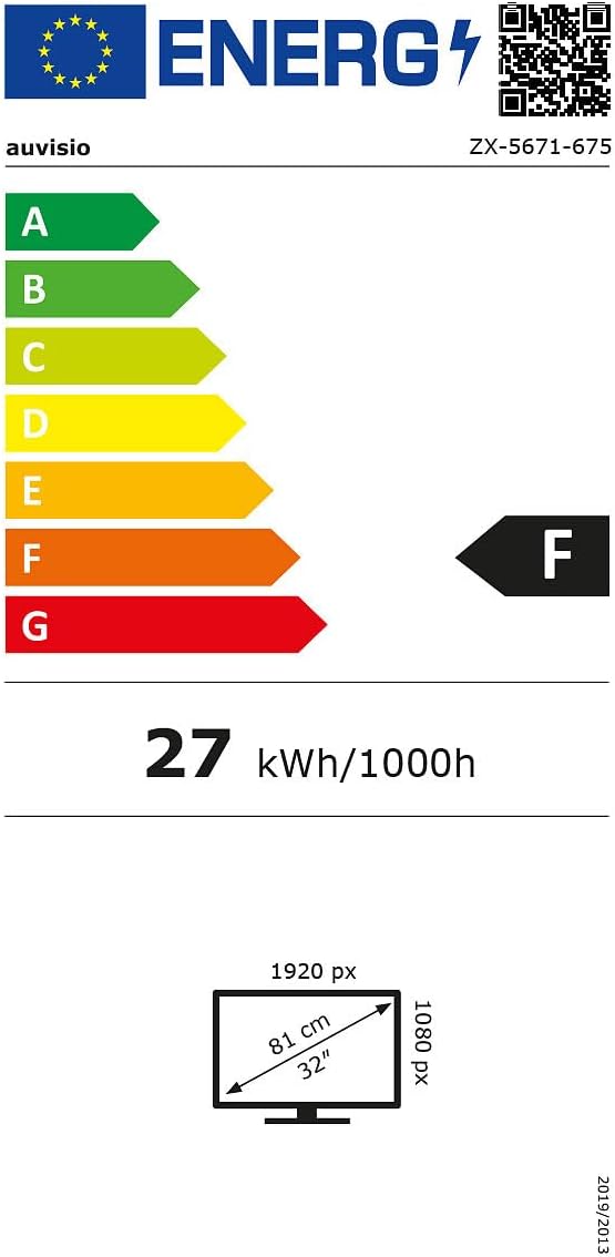 auvisio Mobiler Fernseher: Mobiler Smart-Touch-Bildschirm, 32", Android 13, Akku, Fernb., USB-C (Fer