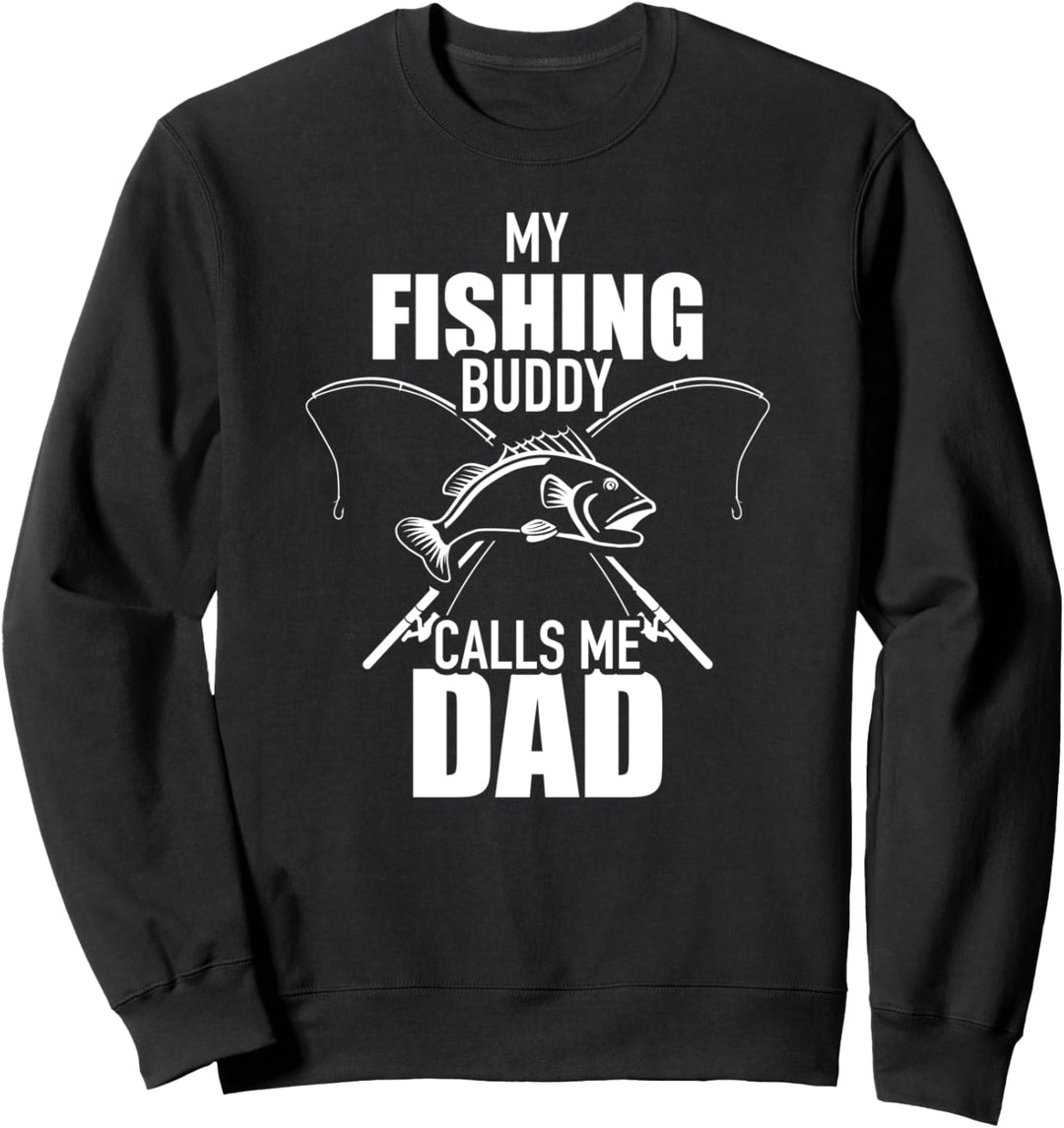 Angeln Vater Sohn Sweatshirt