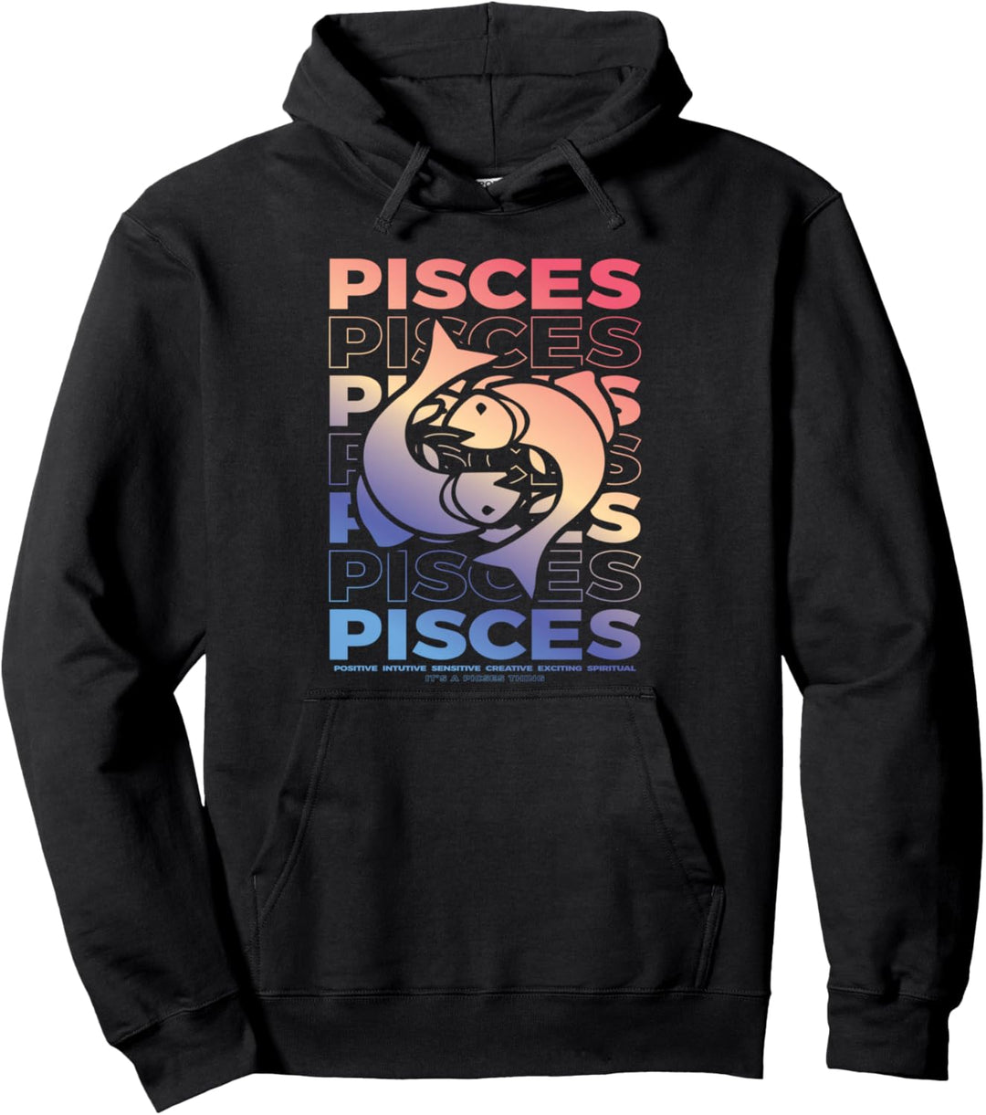 Fische - Sternzeichen Esoterische Astrologie Pullover Hoodie