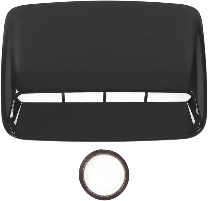 Auto Lufteinlass Schaufel, Fydun Motorhauben Lüftungsabdeckung Schwarz Glänzend Dekorative Entlüftun