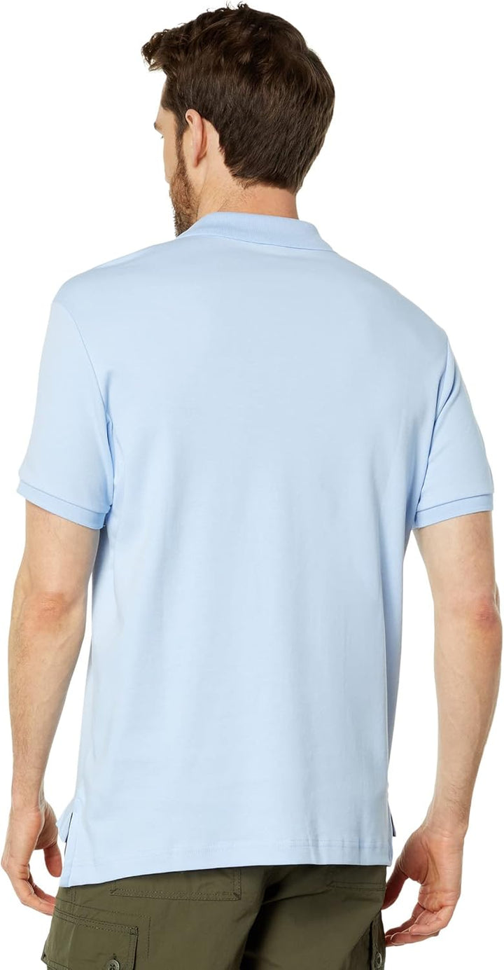U.S. Polo Assn. Solid Interlock Kurzes Poloshirt für Herren S Windsurfer Blau, S Windsurfer Blau