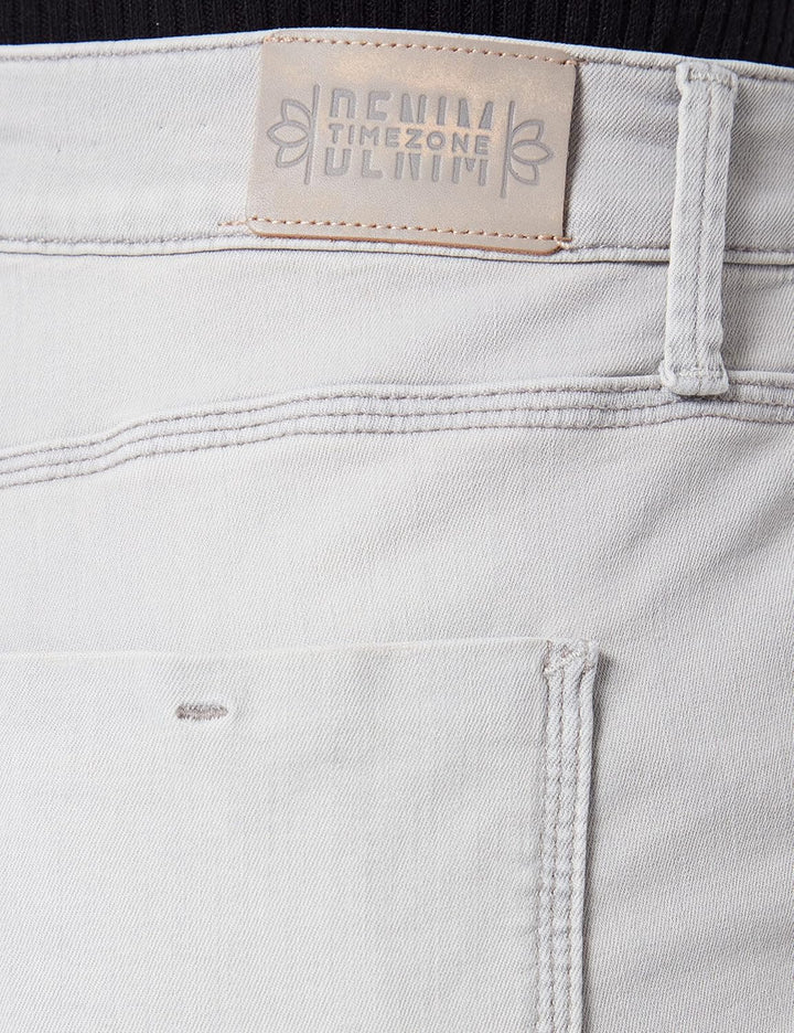 Timezone Damen Tight Aleenatz Womenshape Freizeithose 24W / 28L Sand Grey Wash, 24W / 28L Sand Grey
