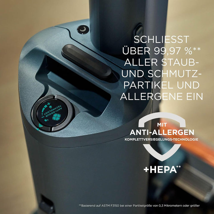 Shark PowerDetect Speed Luxe Collection Clean &amp; Empty Akku-Staubsauger, Anti-Allergen-HEPA-Filtratio