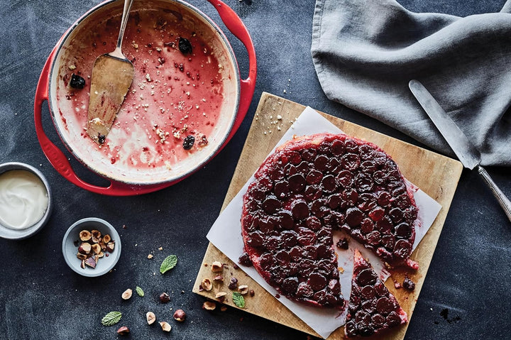 Le Creuset Gusseisen Tatin-Backform, Rund, Ø 25 cm, Für alle Herdarten inkl. Induktion geeignet, 2,1