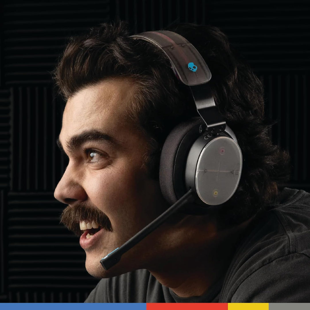 Skullcandy PLYR Kabelloses Multi-Platform Over-Ear Gaming Headset für Xbox, PlayStation und PC, Enha