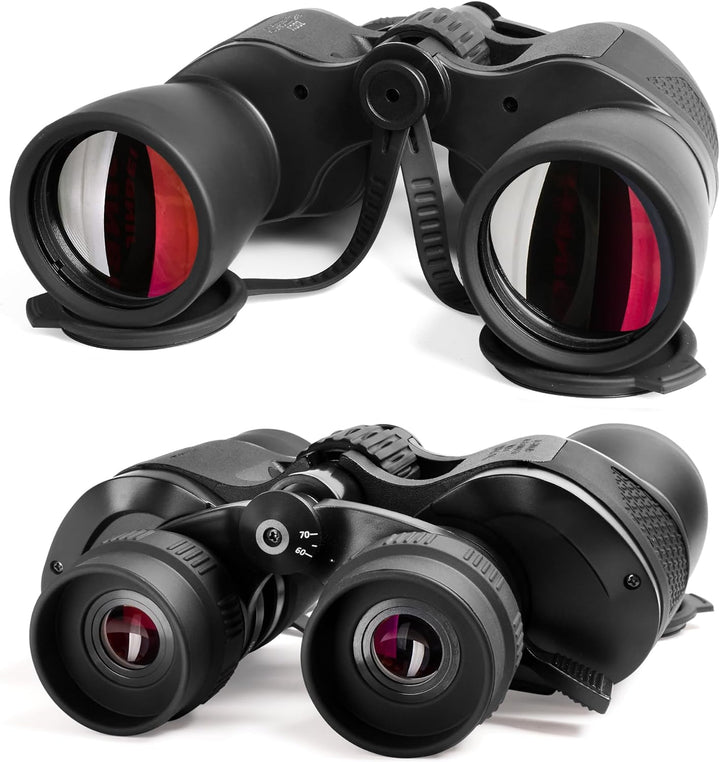 HD 10-30x50 Fernglas für Erwachsene, QQ CAT Objektiv Ferngläser Hochleistungs Wasserdichtes für Voge
