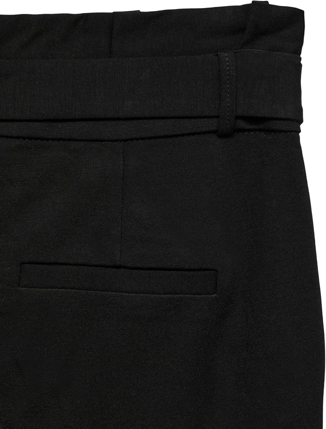 VERO MODA Female Paperbag Hose VMEVA Hohe Taille Hose XS / 34L Schwarz, XS / 34L Schwarz