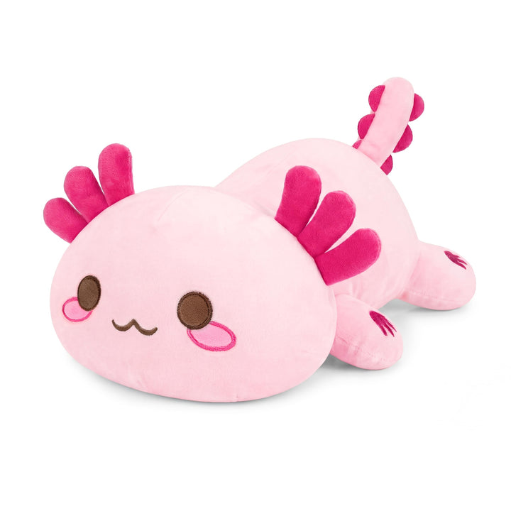 shownicer Plüschtier Axolotl Kuscheltier Stofftier Kawaii Axolotl Plüsch Kissen Spielzeug Wurfkissen