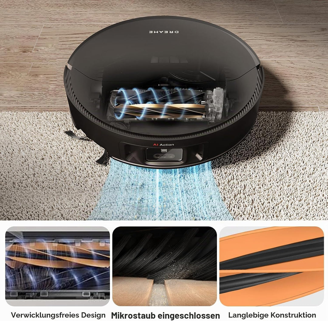 Ersatzteile Zubehörset für Dreame L40s Pro Ultra/X50 Ultra Complete/L50 Pro Ultra/X50 Master Staubsa