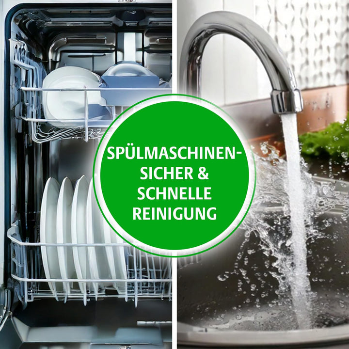 Basilico® Mikrowellen Schnellkochtopf 2,8L mit Dampfventil, Schnellkochtopf & Pressure Cooker für di