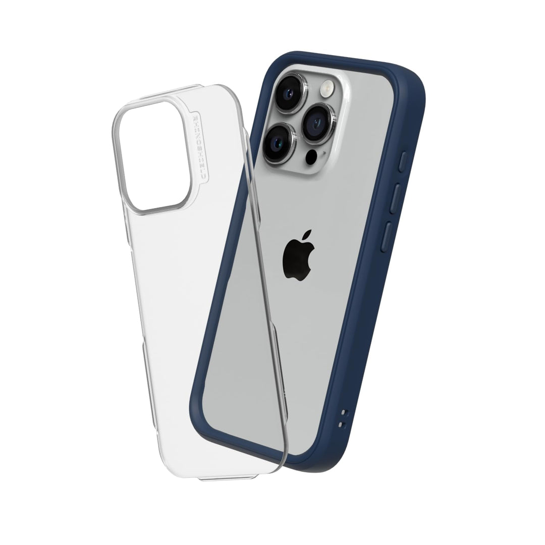 RhinoShield Modulares Case kompatibel mit [iPhone 15 Pro Max] | Mod NX - Anpassbare & stossdämpfende