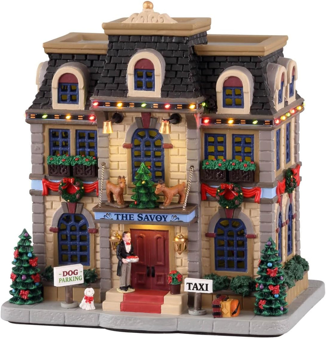 Lemax 15737-UK Caddington Village Lighted Building: Christmas at The Savoy