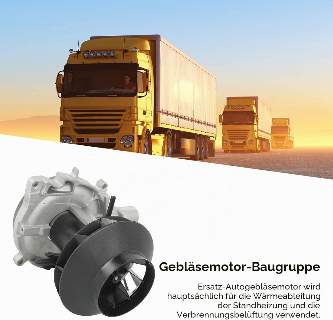 Keenso Auto Standheizung GebläSemotor, Auto 12V 5KW Gebläsemotor Wärmeableitung Professioneller Stan
