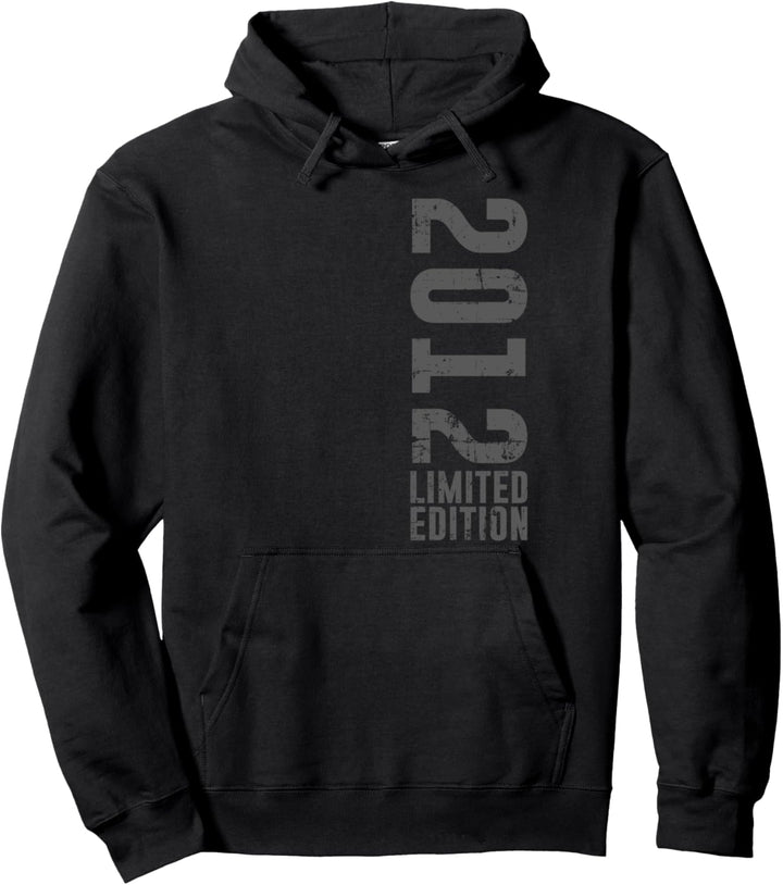 Geburtstag Design limitierte Auflage und Vintage, geboren im Jahr 2012 Pullover Hoodie