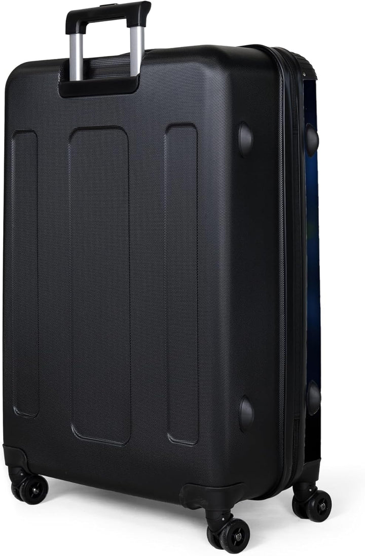 NoBoringSuitcases.com® Koffer XL Gross 77x51.5x28 cm Hartschale Reisekoffer 4 Rollen Leicht Koffer T