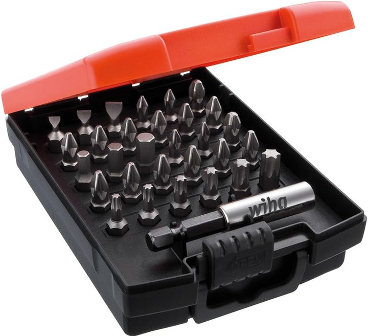 Wiha Bit Set Standard 25 mm gemischt 31-tlg. 1/4" in Box (26252), gemischt 31-tlg.