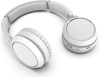 PHILIPS TAH4205WT - Drahtlose Kopfh�rer - Supra Aural - Bluetooth-32-mm-Treiber - 29-Stunden-Autonom