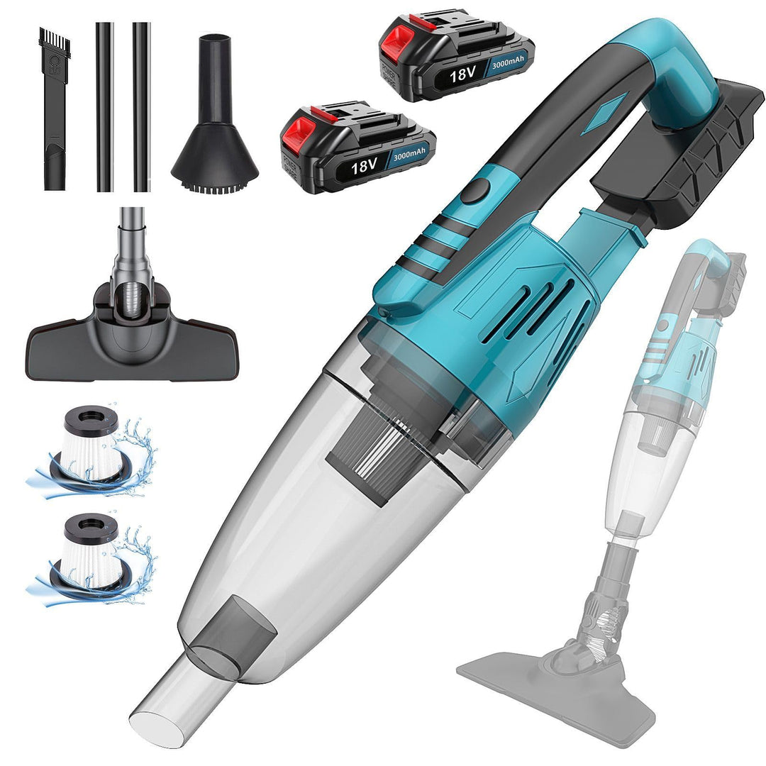 Handstaubsauger Akku mit 10000Pa Starke Saugkraft, kompatibel mit Makita 18V Batterie, Kabelloser St