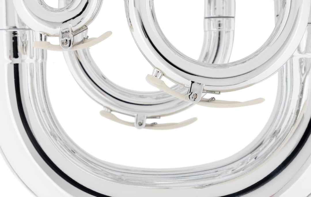 Classic Cantabile MardiBrass Kunststoff Bb-Euphonium - 4 Aluminium-Ventile - nur 2,2 kg leicht - ink