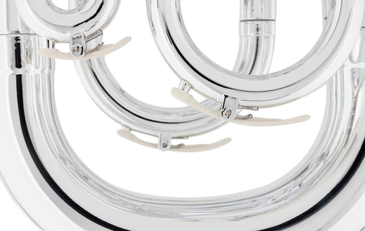 Classic Cantabile MardiBrass Kunststoff Bb-Euphonium - 4 Aluminium-Ventile - nur 2,2 kg leicht - ink