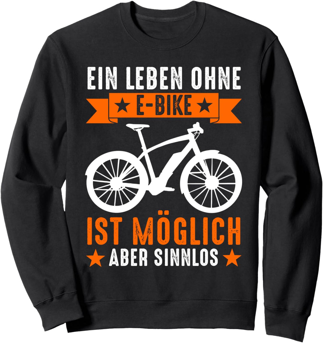 Biker Radfahren Fahrradfahren Downhill Fahrrad E-Bike Sweatshirt