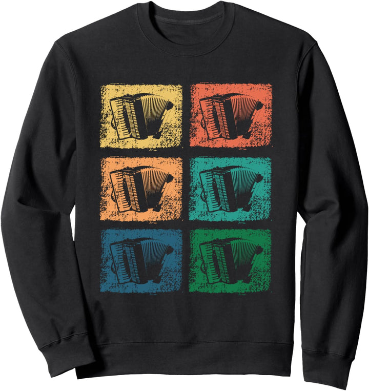 Oberer Krainer Akkordeon-Zubehör Akkordeon-Instrument Sweatshirt
