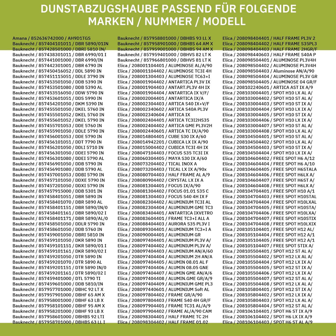 eVendix Anschlussstück kompatibel mit WHIRLPOOL 480122100655 150er T-Stück für Dunstabzugshaube aus