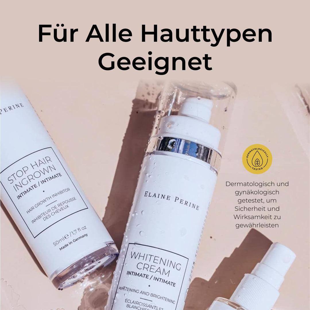 Intim Bleaching Creme - Natürliche vegane Bleich Cream u.a Intimbereich (50ml) von Elaine Perine™ |