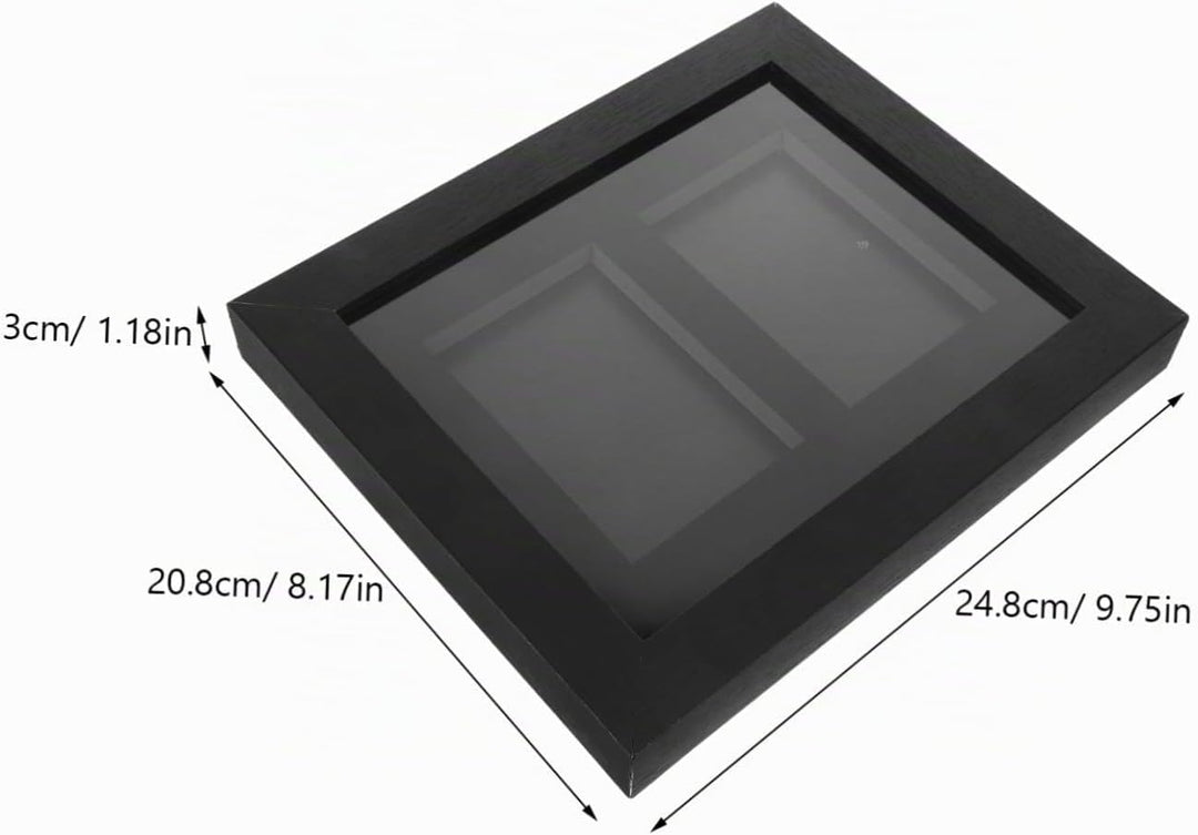 MAGICLULU Kartenrahmen Acryl Wanddisplay Für Sammelkarten Transparent Schutzrahmen Zur Präsentation