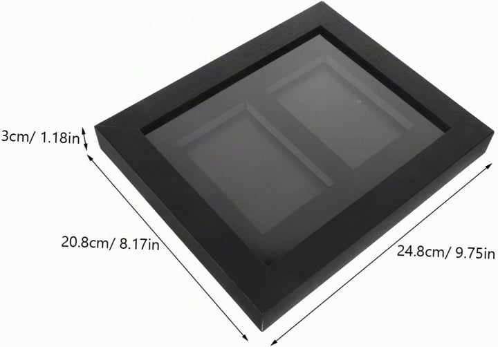 MAGICLULU Kartenrahmen Acryl Wanddisplay Für Sammelkarten Transparent Schutzrahmen Zur Präsentation