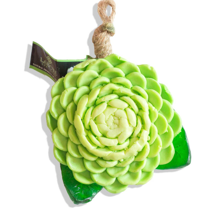 LABOTE Handgemachte thailändische Bio Naturseife Jasmin mit typischem Duft, 5 Stück, Jasmin
