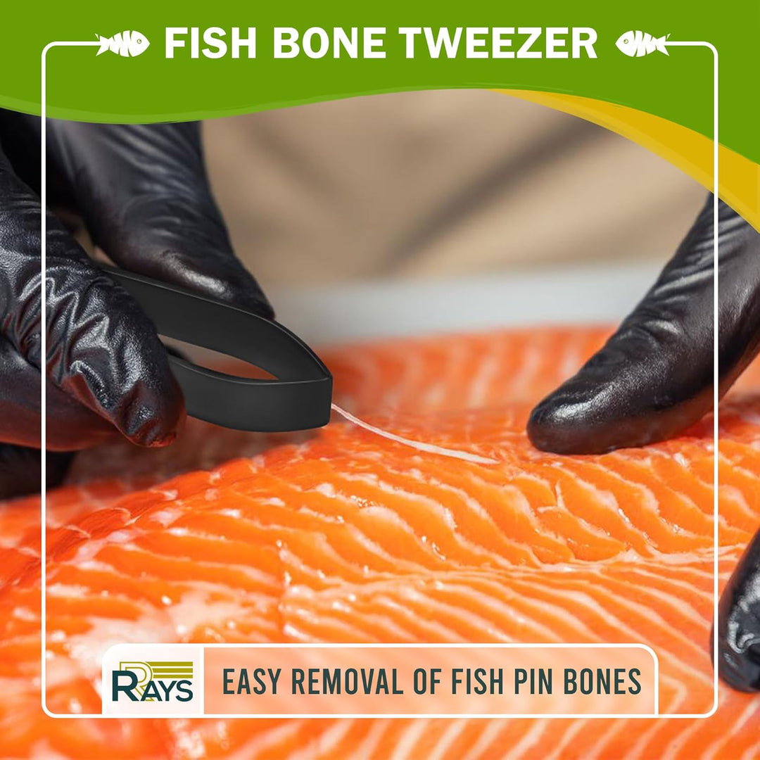 Edelstahl Fisch Pin Knochen Zange Pinzette Set - Perfekte Fisch Entgräten Werkzeuge für alle Arten v