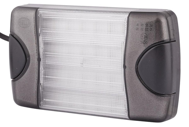 HELLA - Blinkleuchte - DuraLED - LED - 24/12V - Anbau/geschraubt - Lichtscheibenfarbe: glasklar - Ka